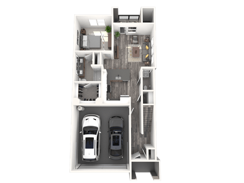 Floor plan for 3 beds, 3 baths, 1883 sqft